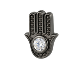 Hamsa - 14K Gold Stone Threadless/Threaded End