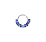 Harmonic Clicker – Lapis Lazuli – 14K Gold - piercing - zone.com