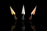 Harpe – Dagger Design – 14K Gold Threadless End - piercing - zone.com