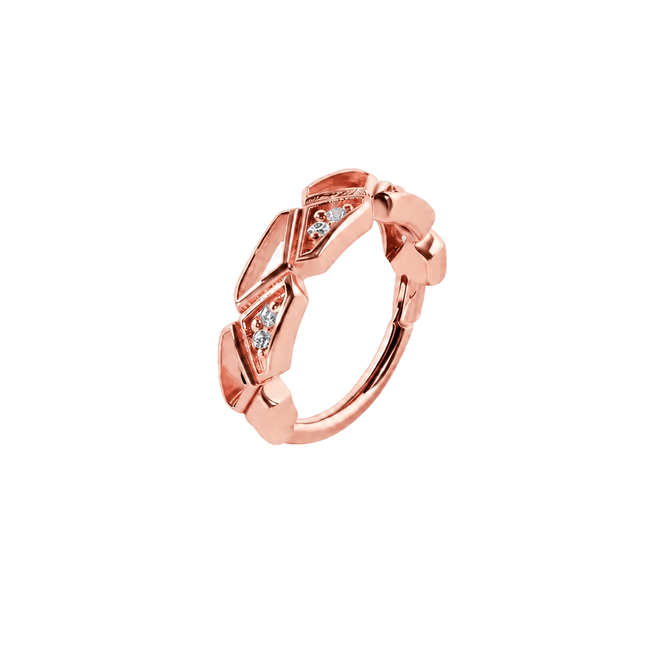 Hayk Clicker - 14K/18K Gold Gem Clicker Ring - piercing-zone.com