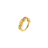 Hayk Clicker - 14K/18K Gold Gem Clicker Ring - piercing - zone.com
