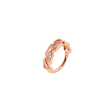 Hayk Clicker - 14K/18K Gold Gem Clicker Ring - piercing - zone.com