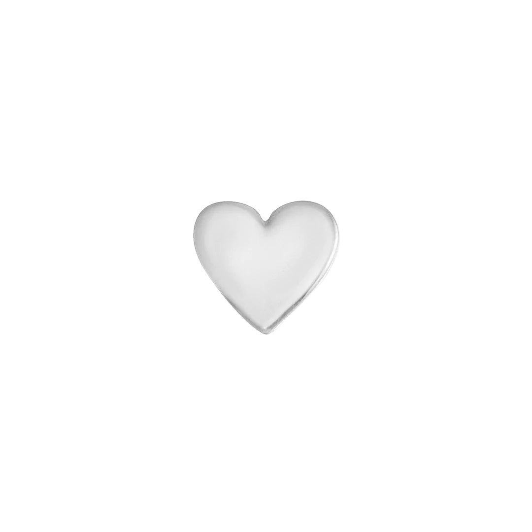 Heart – 14K Gold Threadless & Threaded End - piercing - zone.com