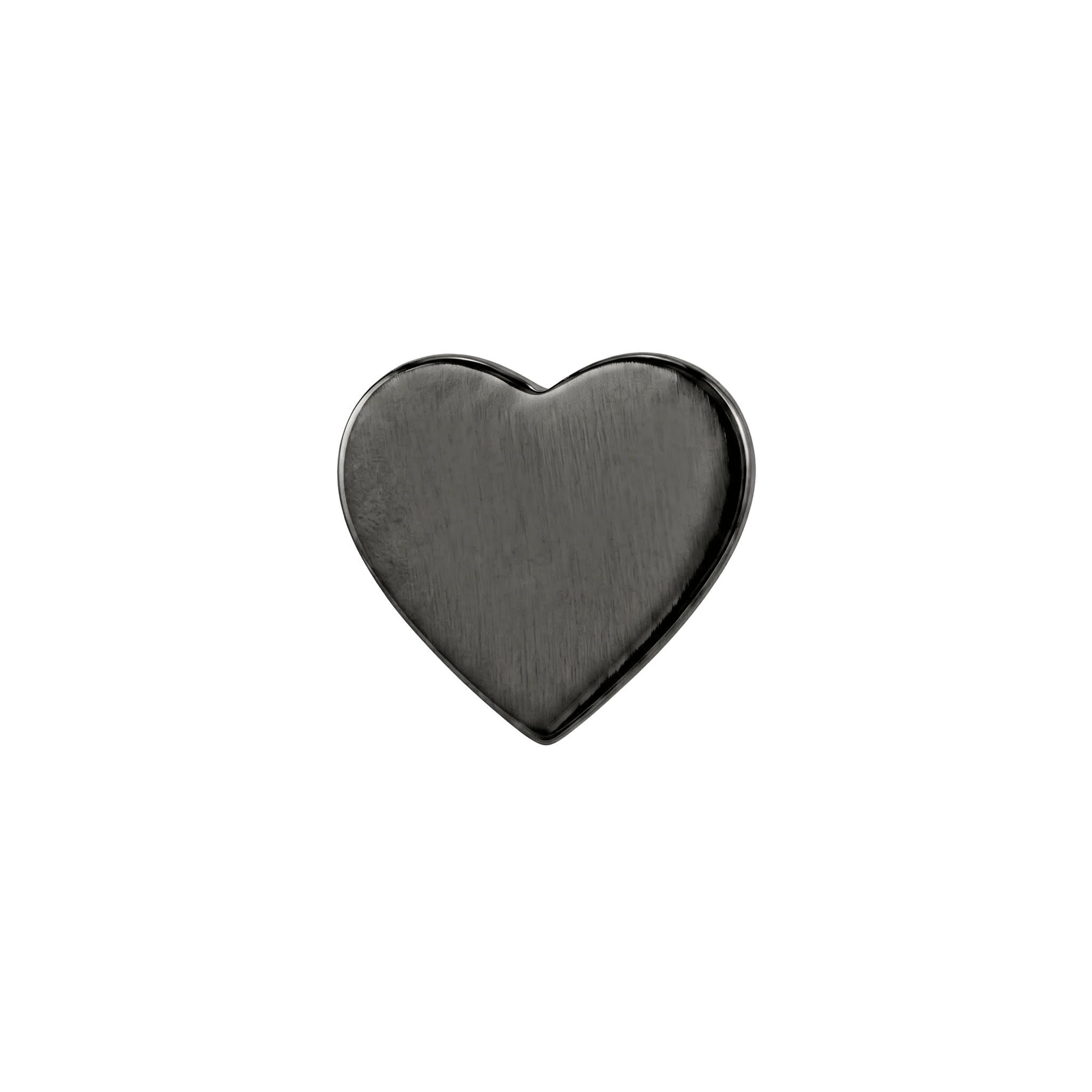 Heart – 14K Gold Threadless/Threaded End - piercing - zone.com