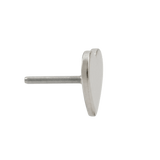 Heart – 14K Gold Threadless/Threaded End - piercing - zone.com