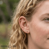 Heart – 14K Gold Threadless/Threaded End - piercing - zone.com