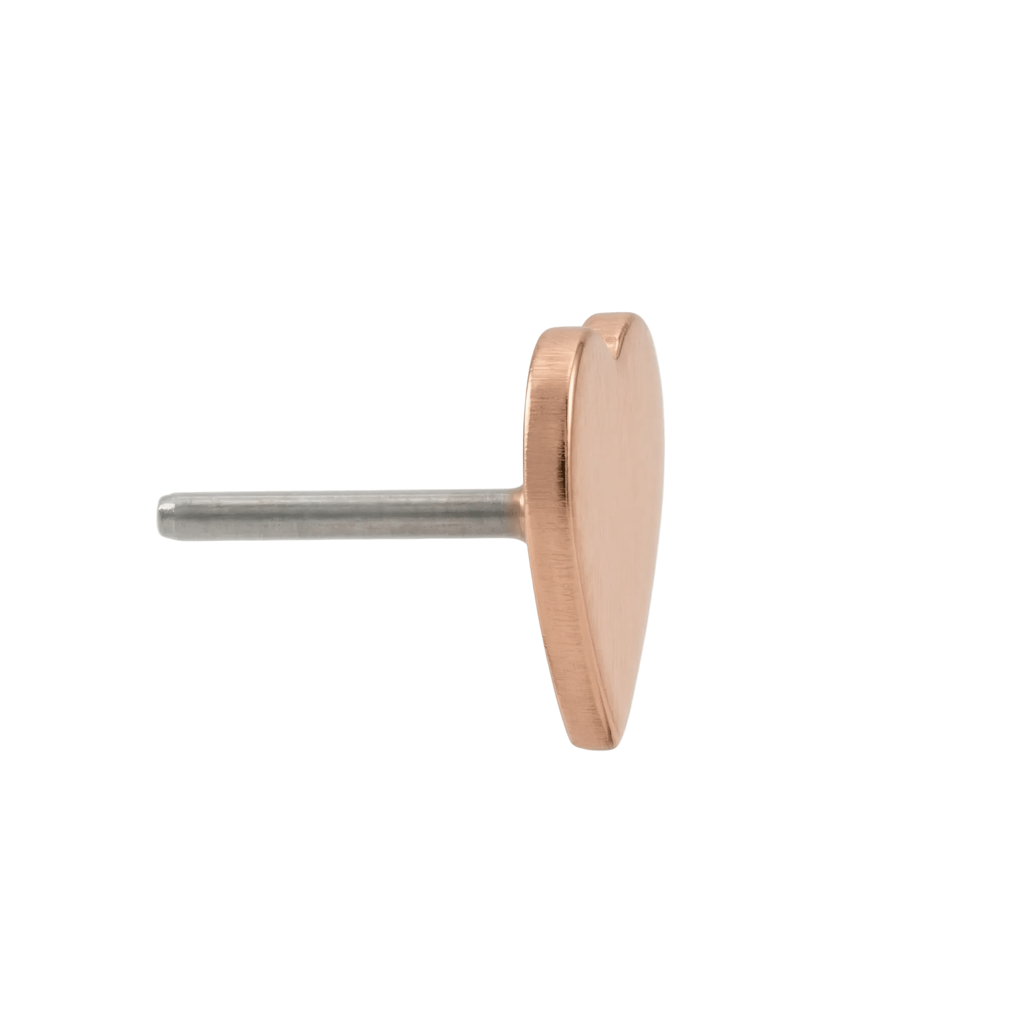 Heart – 14K Gold Threadless/Threaded End - piercing - zone.com