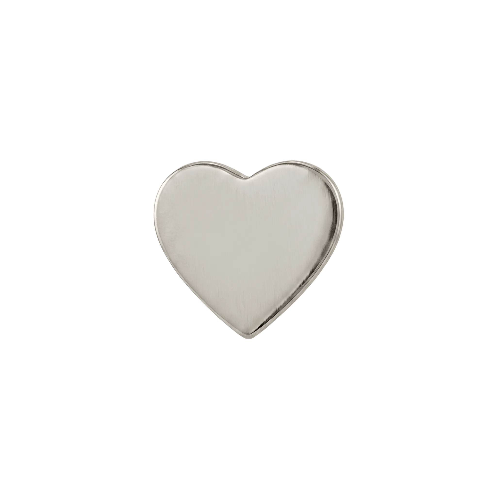 Heart – 14K Gold Threadless/Threaded End - piercing - zone.com