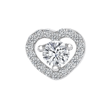 Heart Beauty – 14K Gold Threadless/Threaded End