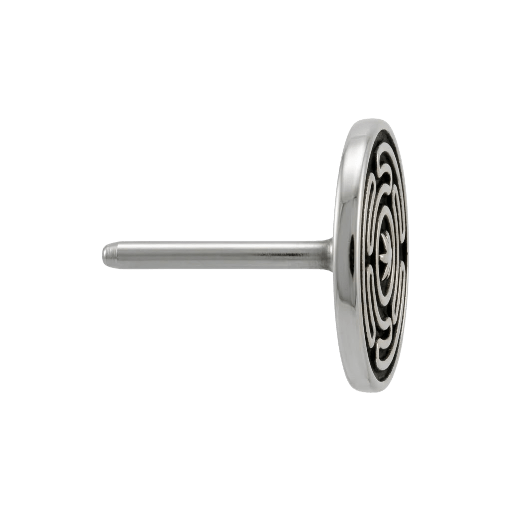 HECATE - 14K Gold Threadless/Threaded End - piercing - zone.com