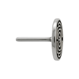 HECATE - 14K Gold Threadless/Threaded End - piercing - zone.com