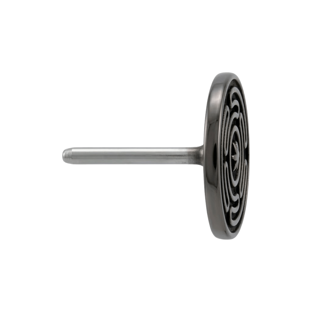 HECATE - 14K Gold Threadless/Threaded End - piercing - zone.com