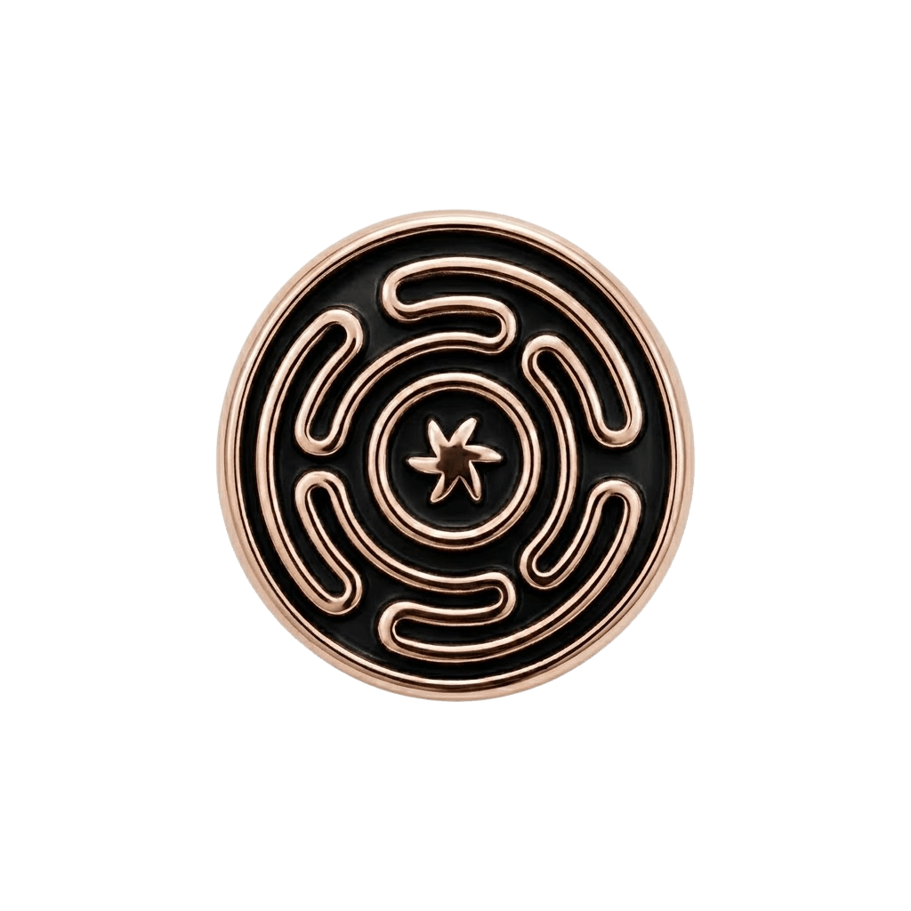 HECATE - 14K Gold Threadless/Threaded End - piercing - zone.com