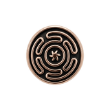 HECATE - 14K Gold Threadless/Threaded End - piercing - zone.com