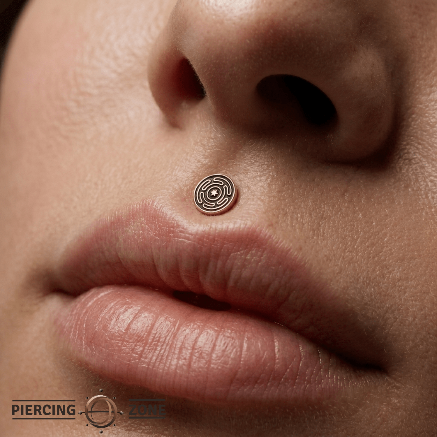 HECATE - 14K Gold Threadless/Threaded End - piercing - zone.com