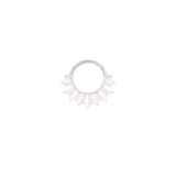 High Tide Mother of Pearl – 14K Gold Clicker Ring - piercing - zone.com