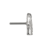 Horse Head - 14K Gold Threadless/Threaded End - piercing - zone.com