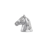 Horse Head - 14K Gold Threadless/Threaded End - piercing - zone.com