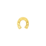 Horseshoe – 14K Gold Threadless End - piercing - zone.com