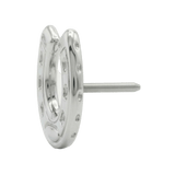 Horseshoe – 14K Gold Threadless/Threaded End - piercing - zone.com