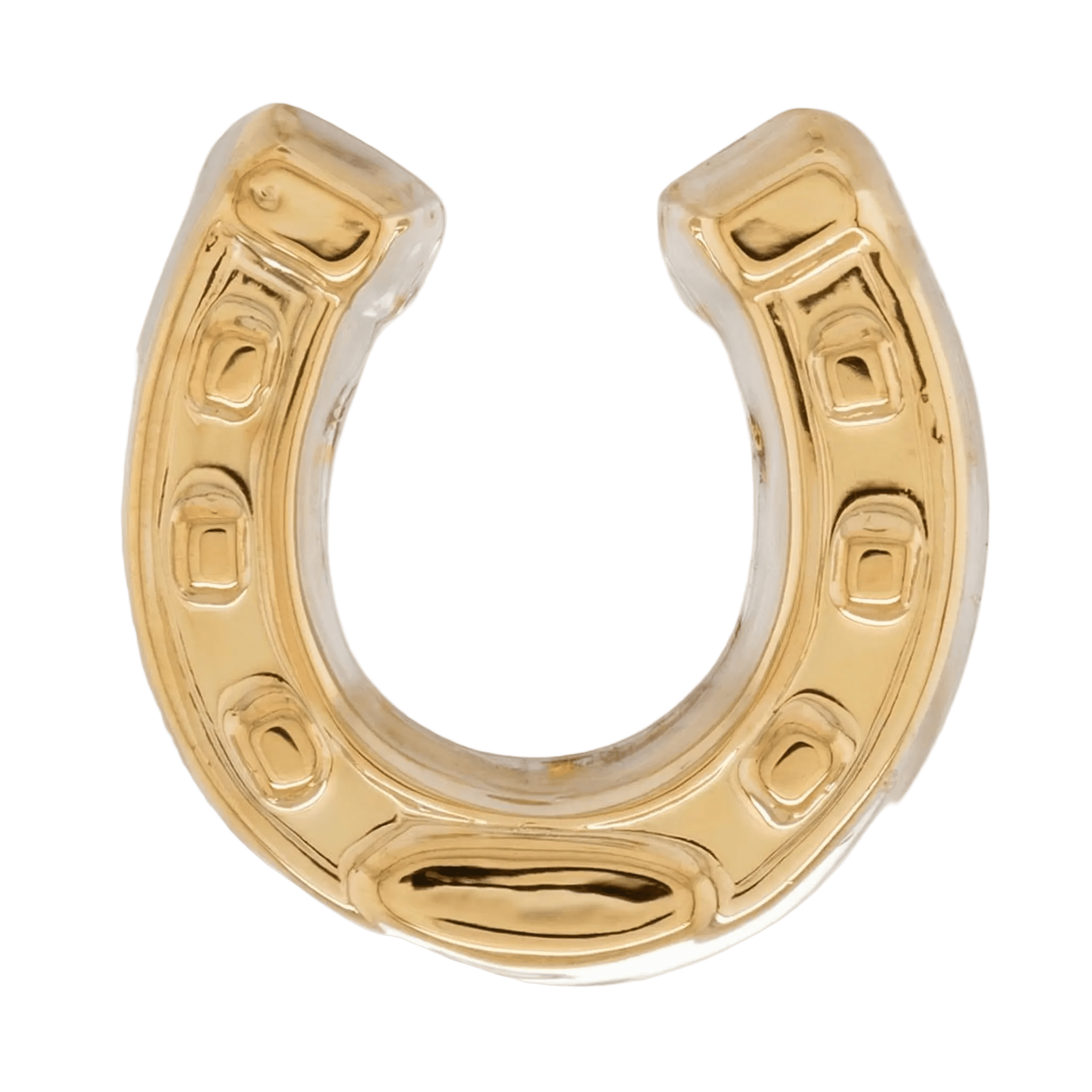 Horseshoe – 14K Gold Threadless/Threaded End - piercing - zone.com