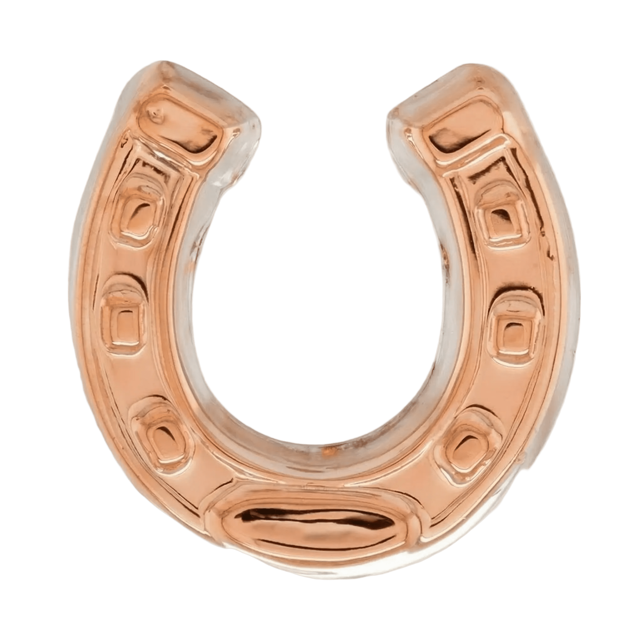 Horseshoe – 14K Gold Threadless/Threaded End - piercing - zone.com