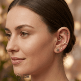Humming Bird – 14K Gold Threadless/Threaded End - piercing - zone.com