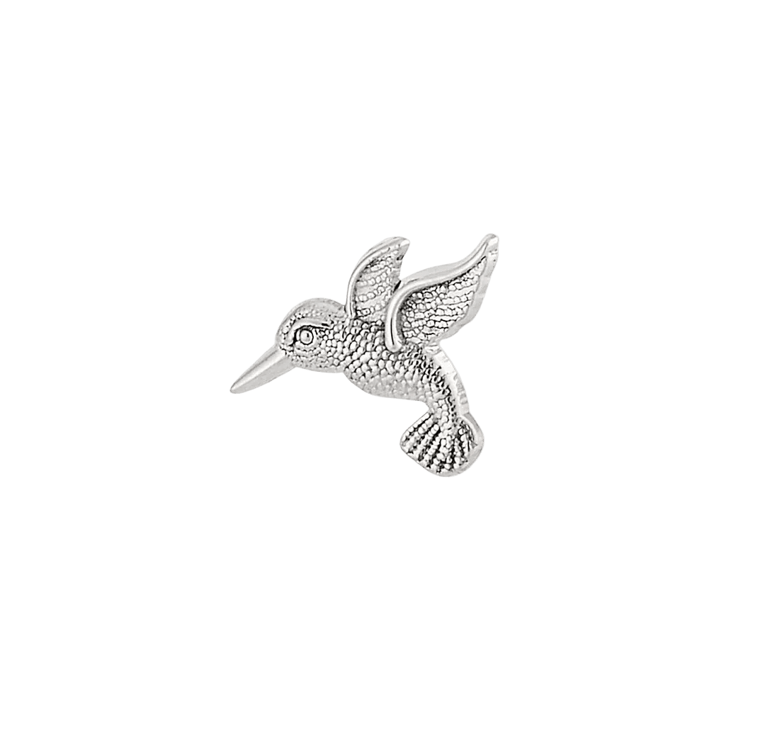 Hummingbird – 14K Gold Threadless/Threaded End - piercing - zone.com