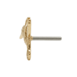 Hummingbird – 14K Gold Threadless/Threaded End - piercing - zone.com