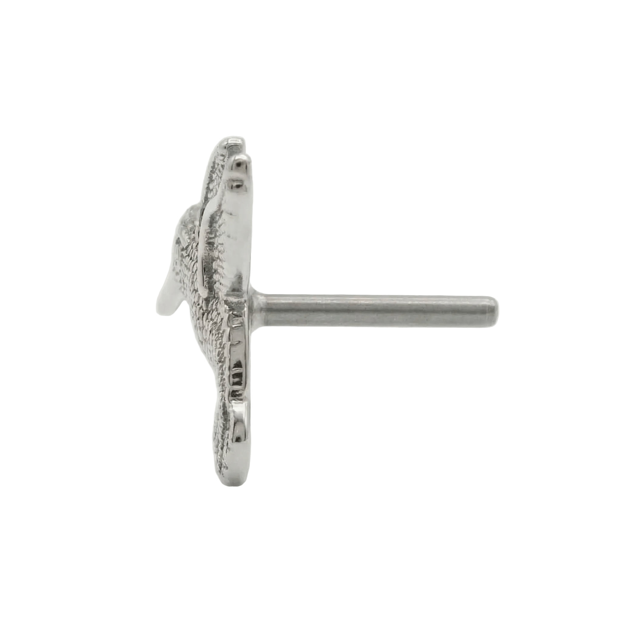 Hummingbird – 14K Gold Threadless/Threaded End - piercing - zone.com