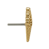 Ice Cream – 14K Gold Threadless/Threaded End - piercing - zone.com