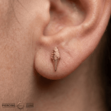 Ice Cream – 14K Gold Threadless/Threaded End - piercing - zone.com