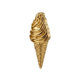 Ice Cream – 14K Gold Threadless/Threaded End - piercing - zone.com