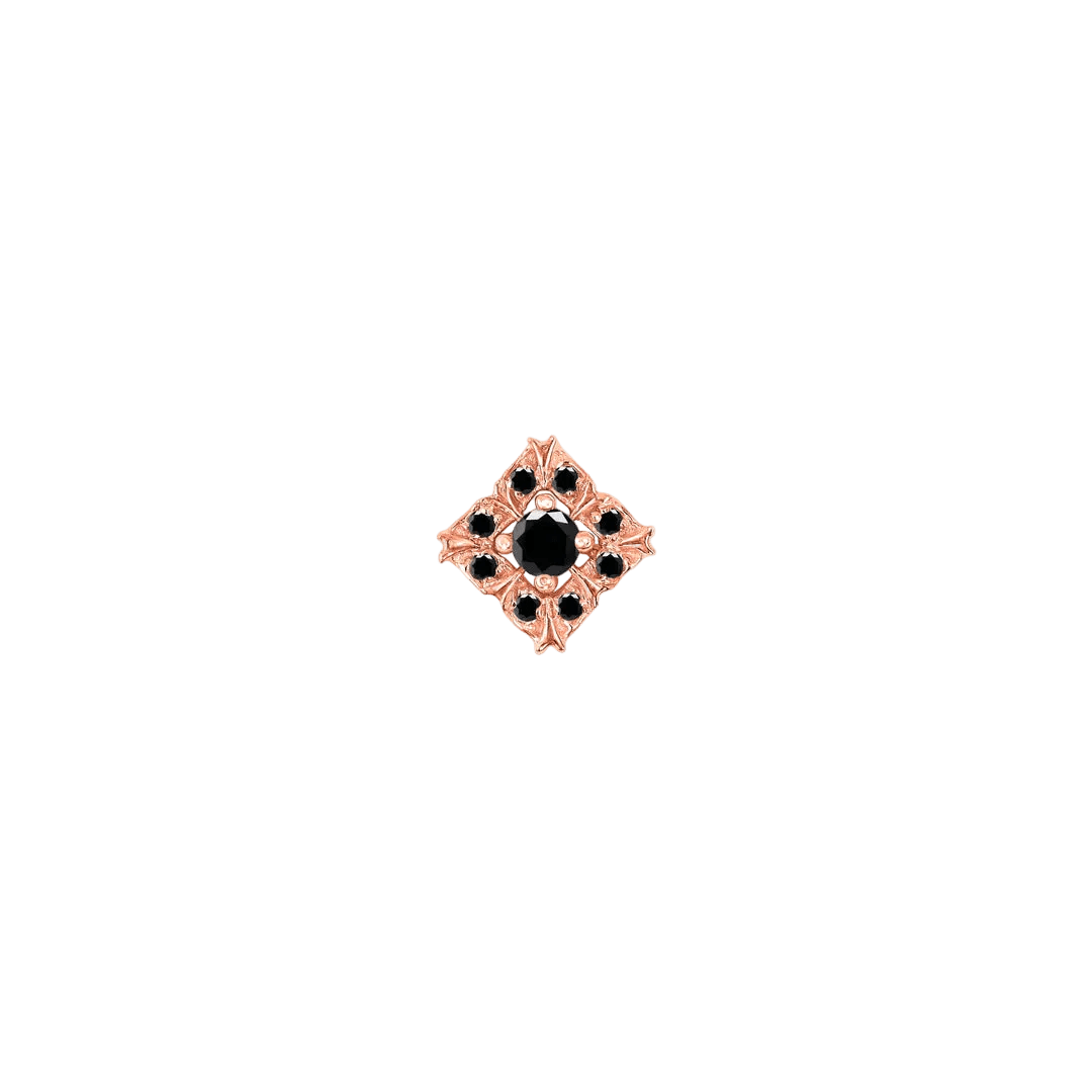 Idris – 14K Gold Threadless/Threaded End - piercing - zone.com
