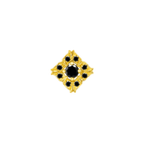 Idris – 14K Gold Threadless/Threaded End - piercing-zone.com