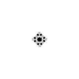 Idris – 14K Gold Threadless/Threaded End - piercing - zone.com