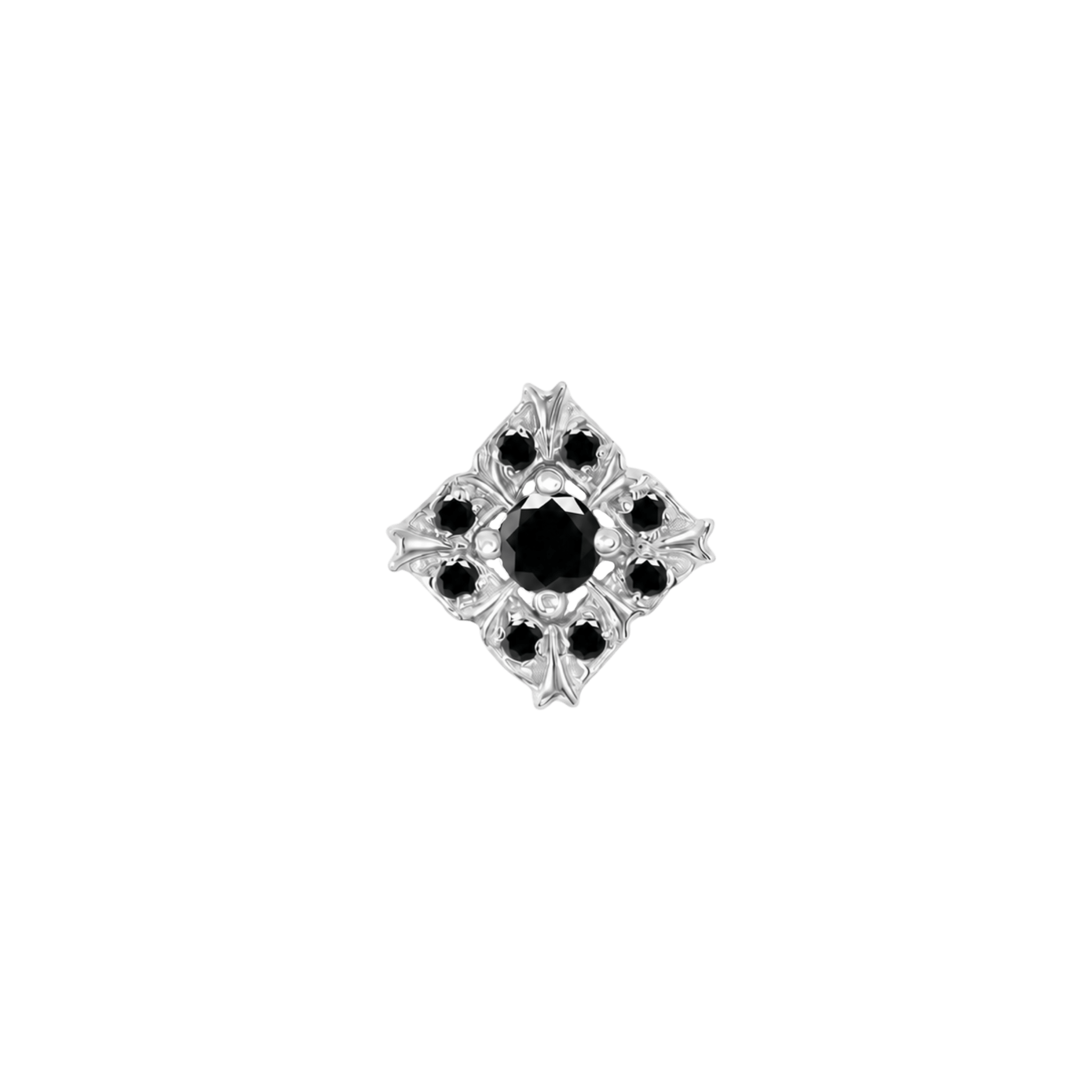 Idris – 14K Gold Threadless/Threaded End - piercing-zone.com