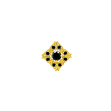Idris – 14K Gold Threadless/Threaded End - piercing - zone.com