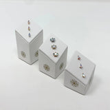 MINI VERTICAL 3 HOLE THREADLESS END DISPLAY piercing-zone.com