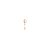 Incanto - 14K Gold CZ Threadless End - piercing-zone.com