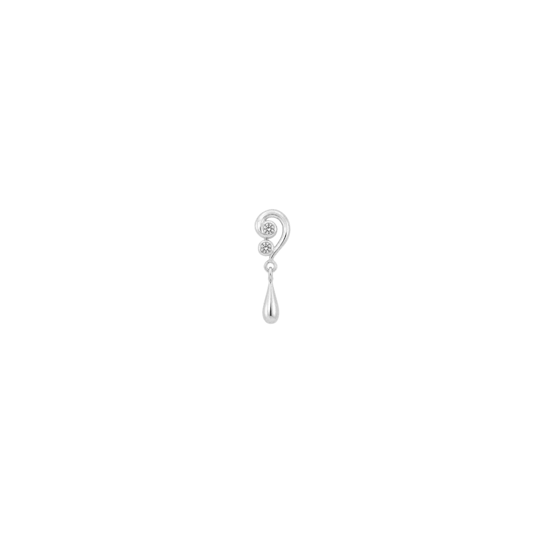 Incanto - 14K Gold CZ Threadless End - piercing-zone.com