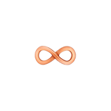 Infinity – 14K Gold Threadless & Threaded End - piercing - zone.com