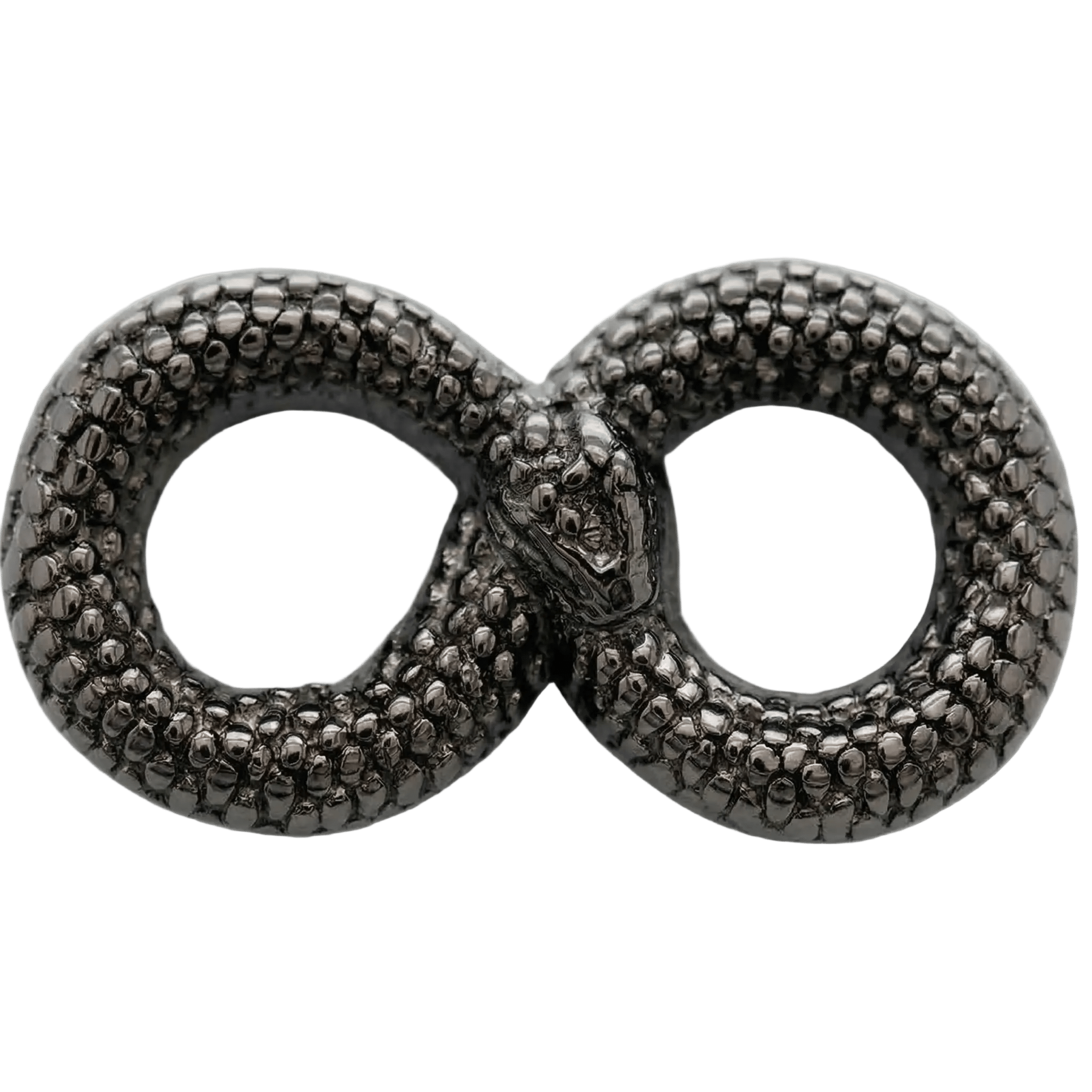 Infinity Snake – 14K Gold Threadless/Threaded End - piercing - zone.com
