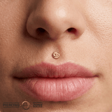 Insight – 14K Gold Radiant Eye Threadless Pin - piercing - zone.com