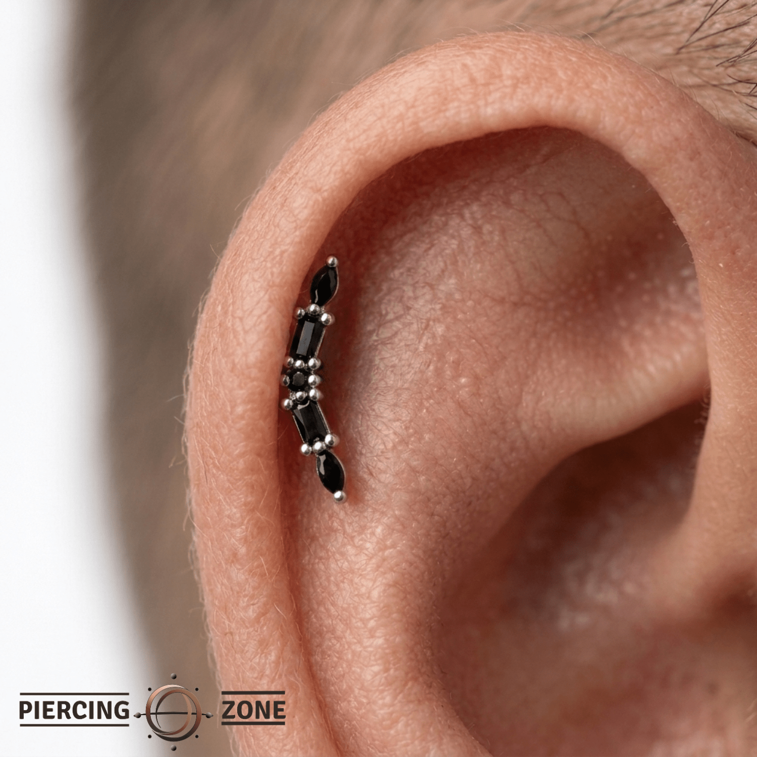 Irena – 14K Gold Threadless/Threaded End - piercing - zone.com