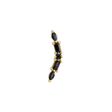 Irena – 14K Gold Threadless/Threaded End - piercing-zone.com