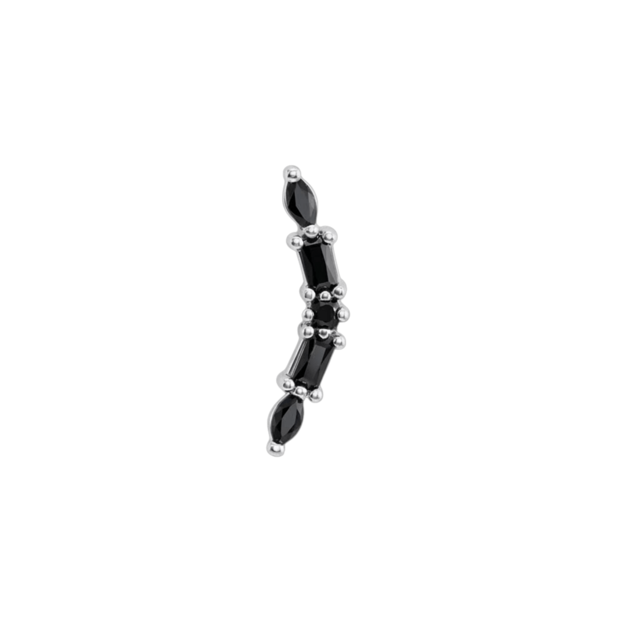 Irena – 14K Gold Threadless/Threaded End - piercing-zone.com