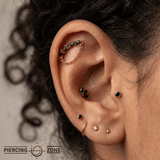 Irena Rolo Chain – 14K Gold Threadless/Threaded End - piercing - zone.com