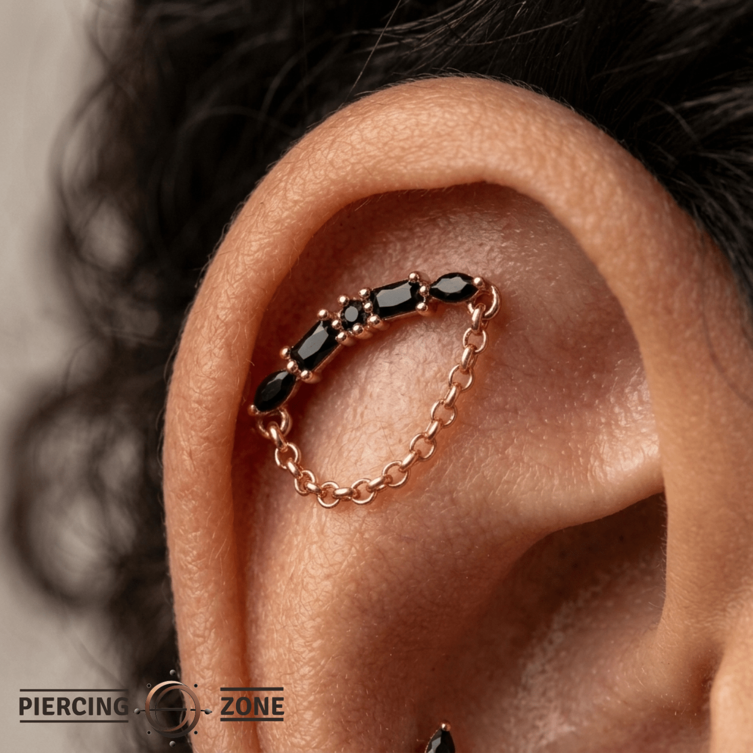 Irena Rolo Chain – 14K Gold Threadless/Threaded End - piercing - zone.com