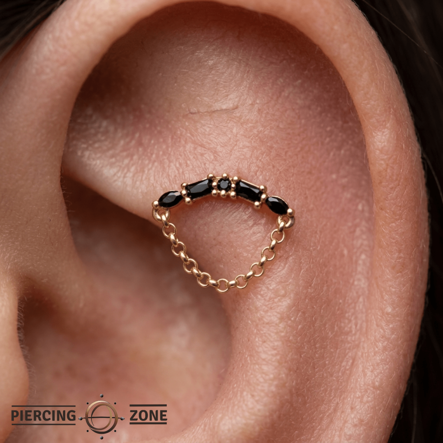 Irena Rolo Chain – 14K Gold Threadless/Threaded End - piercing - zone.com